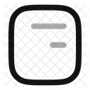 Align Box Top Right  Icon