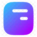 Align Box Top Right  Icon