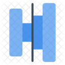 Align Center Horizontal Icon