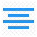 Align Alignment Center Icon