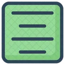Align Center Alignment Icon