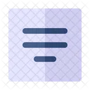 Align Center Text Align Icon