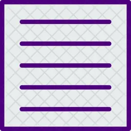 Align Center  Icon