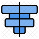 Align center vertical  Icon