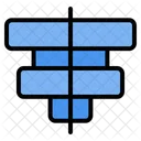 Align Center Vectical Icon