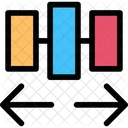 Align Data  Icon