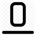 Align Down  Icon