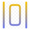 Align Horizonta Spacing Center Alignment Icon