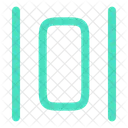 Align Horizonta Spacing Center Alignment Icon