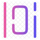 Align Horizonta Spacing  Icon