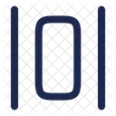 Align Horizonta Spacing Center Alignment Icon