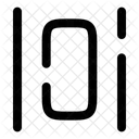 Align Horizonta Spacing Icon