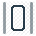 Align Horizontal Spacing Icon