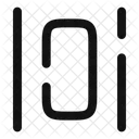Align Horizonta Spacing  Icon