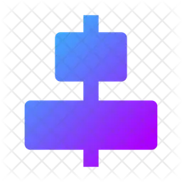 Align Horizontal Center  Icon
