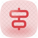 Align Horizontal Center  Icon