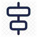 Align Horizontal Center Center Align Icon