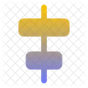Align Horizontal Center Center Alignment Icon