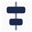 Align Horizontal Center Center Alignment Icon