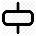 Align Horizontal Center  Icon