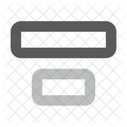 Align horizontal center  Icon