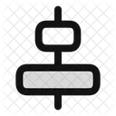 Align Horizontal Center Center Align Align Center Icon