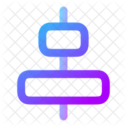 Align Horizontal Center  Icon