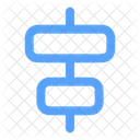 Align Horizontal Center Center Alignment Icon