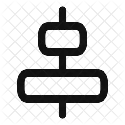 Align Horizontal Center  Icon