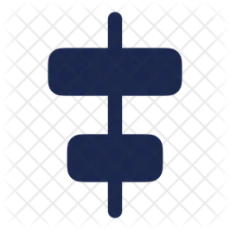 Align Horizontal Center  Icon