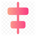 Align Horizontal Center Center Alignment Icon