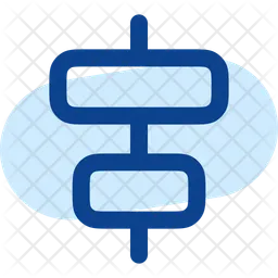 Align Horizontal Center  Icon
