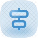 Align Horizontal Center  Icon