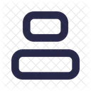 Align Horizontal Center  Icon