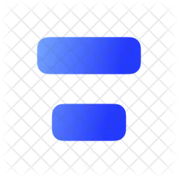 Align horizontal center  Icon