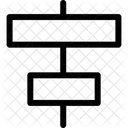Align Horizontal Centers Central Alignment Center Icon