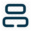 Align Horizontal Centre Layout Design Layout Symbol