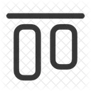 Align horizontal  Icon