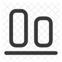 Align horizontal  Icon