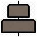 Align Horizontal  Icon