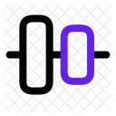 Align horizontal  Icon