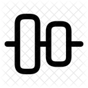 Align horizontal  Icon