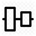 Align Horizontal Arrange Icon