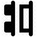 Align horizontal right distribute  Icon