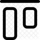 Interface Align Vertical Top Align Design Top Icon