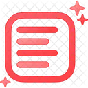 Align Left Box  Icon