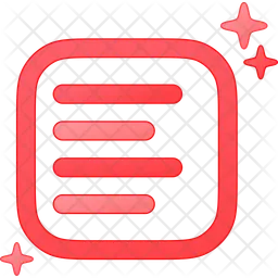 Align Left Box  Icon