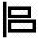 Align Left Align Center Horizontal Alignment Icon