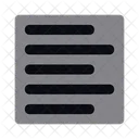 Align Left  Icon