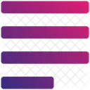 Align Left Justify  Icon